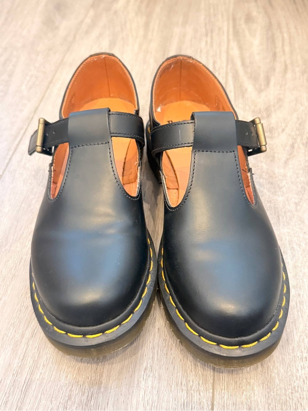 Dr. Martens Black Polley T-Bar Mary Jane’s